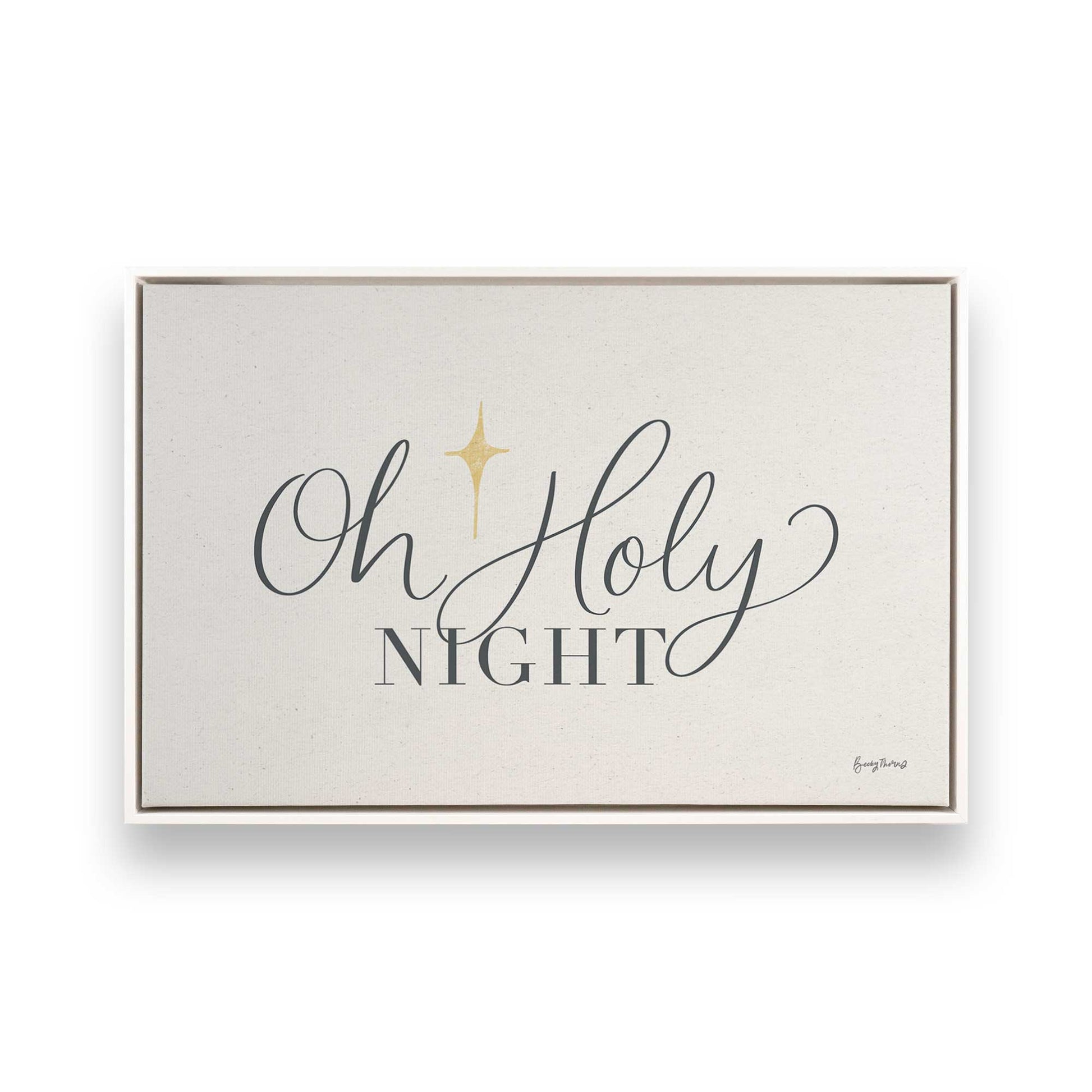 [Color:Opaque White], Picture of art in a White frame