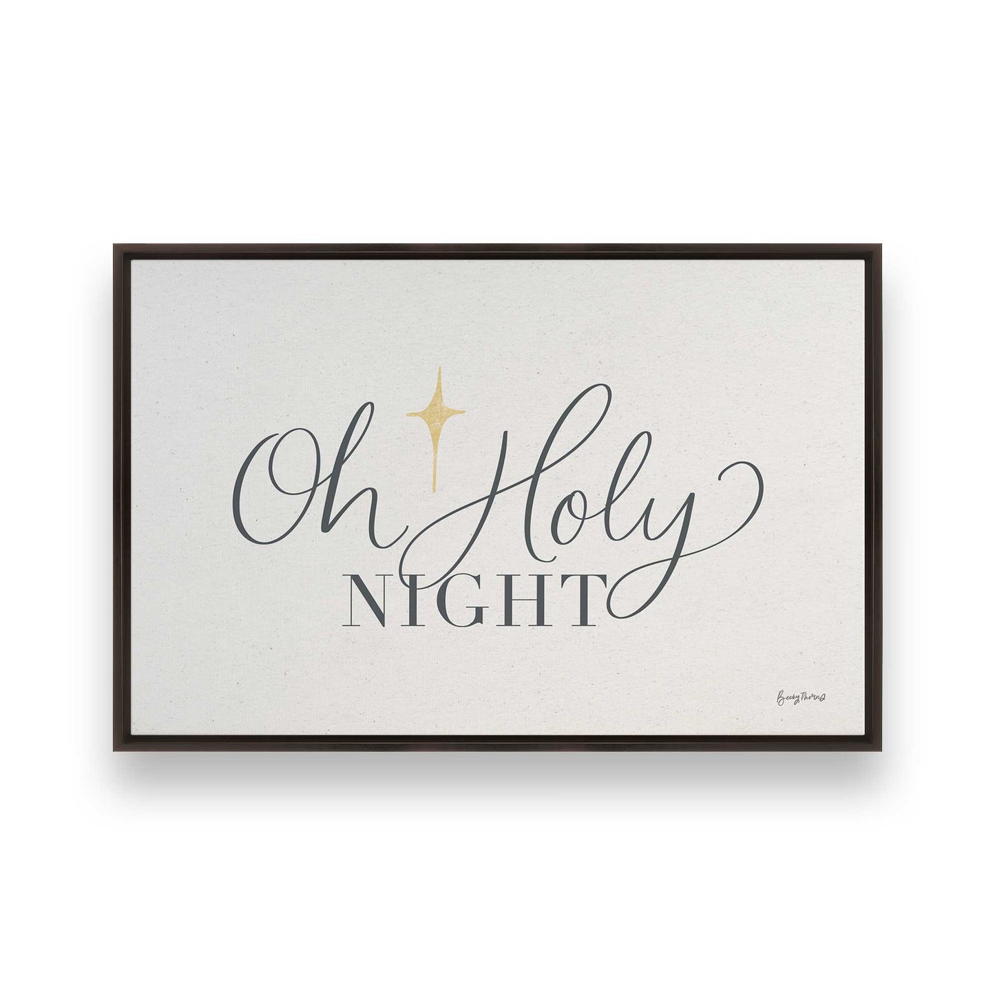 [Color:Espresso], Picture of art in a Espresso frame