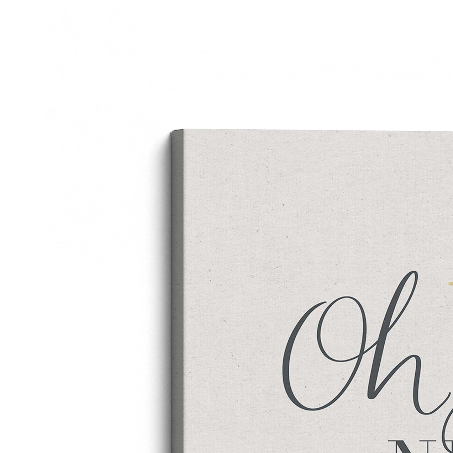 [Color:Stretched Canvas], Picture of the corner of the art