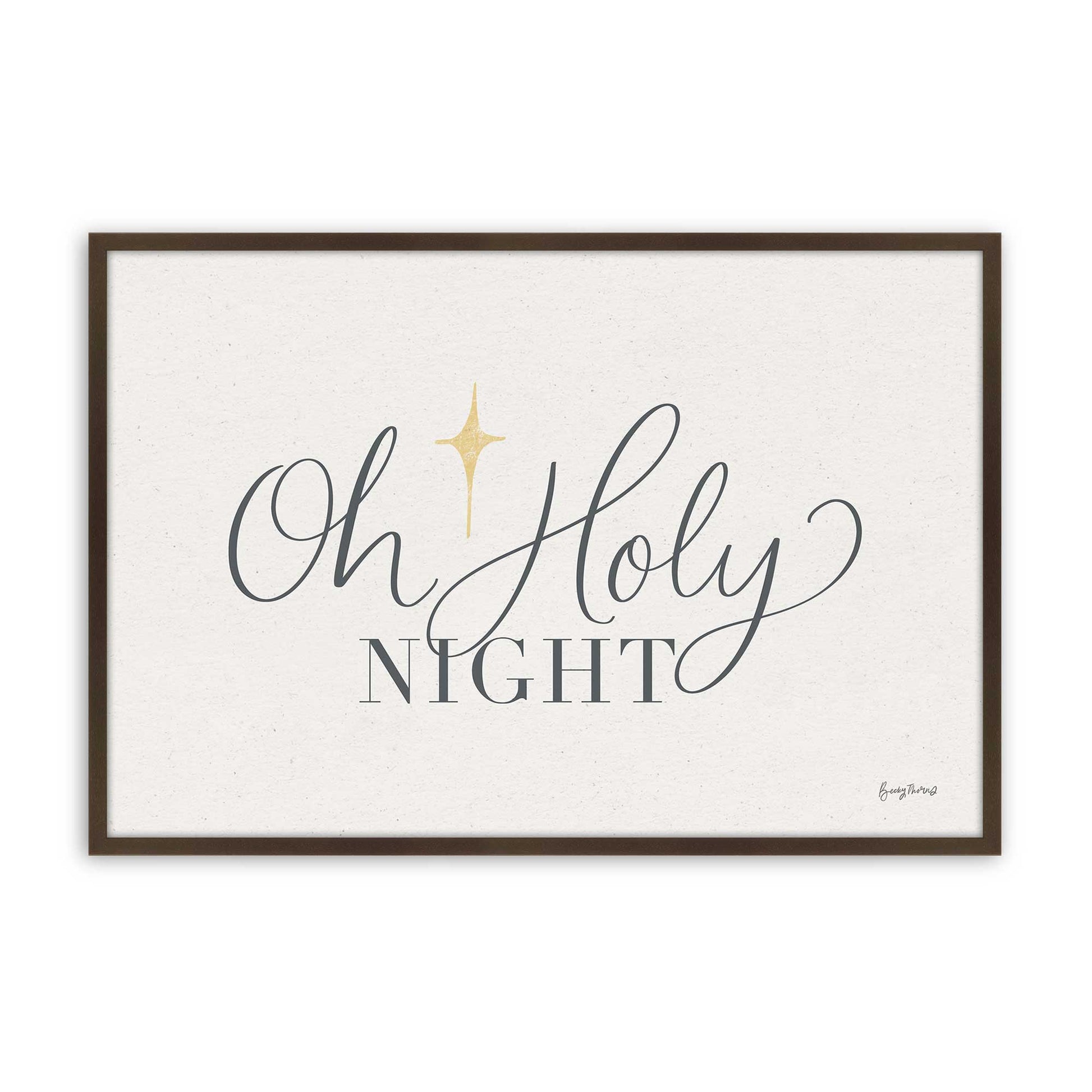 [Color:Belvinder Brown], Picture of art in a Belvinder Brown frame