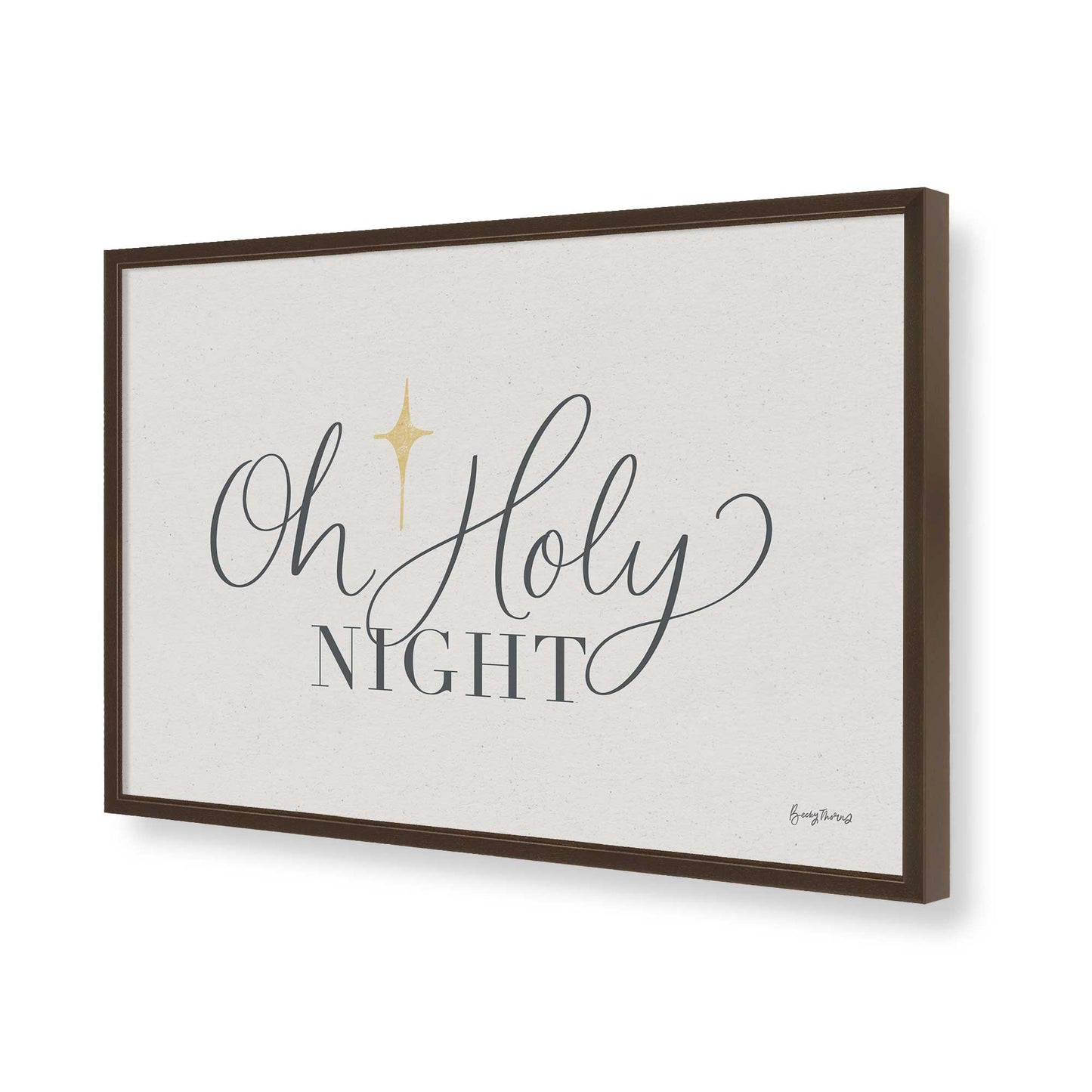 [Color:Belvinder Brown], Picture of art in a Belvinder Brown frame of the corner