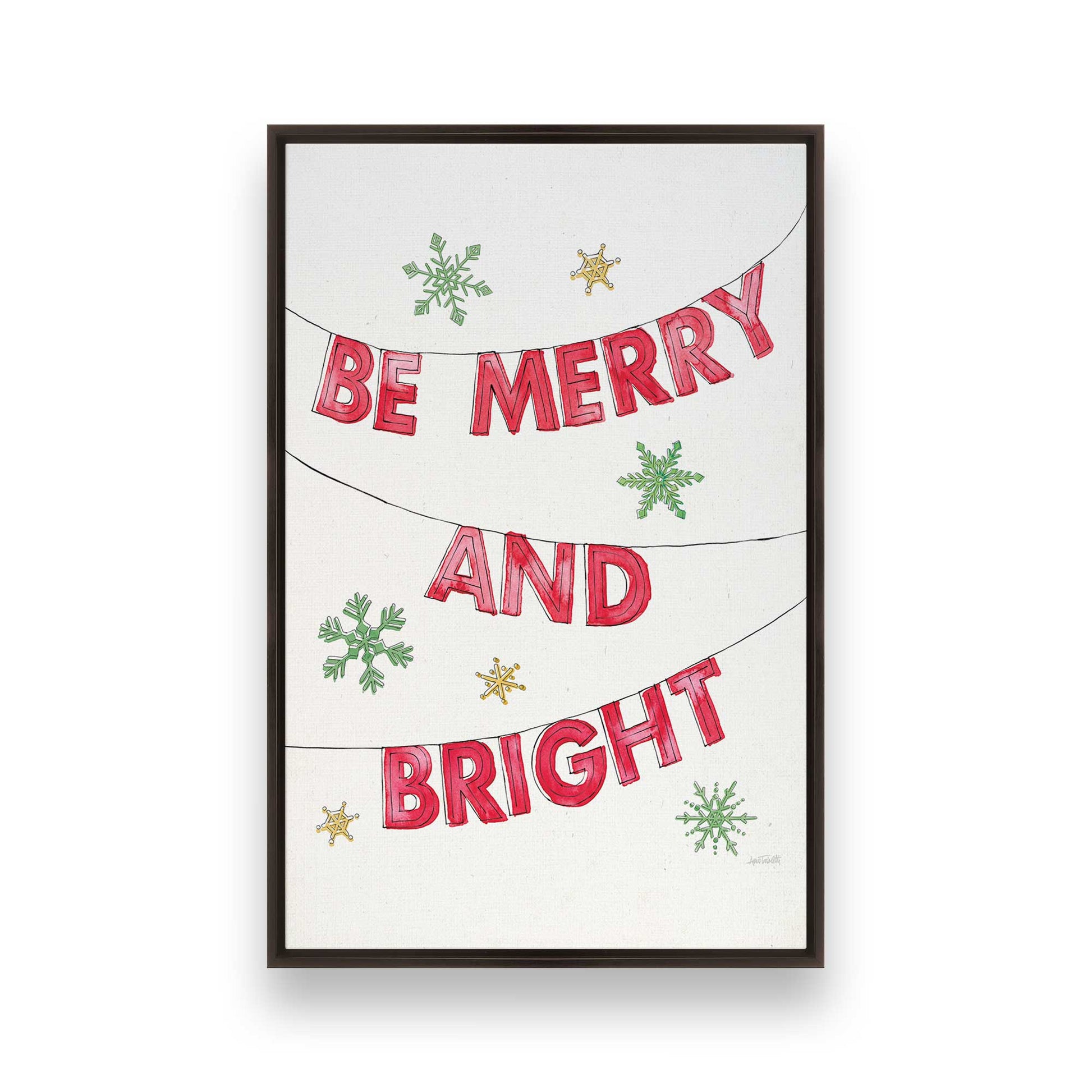 [Color:Espresso], Picture of art in a Espresso frame