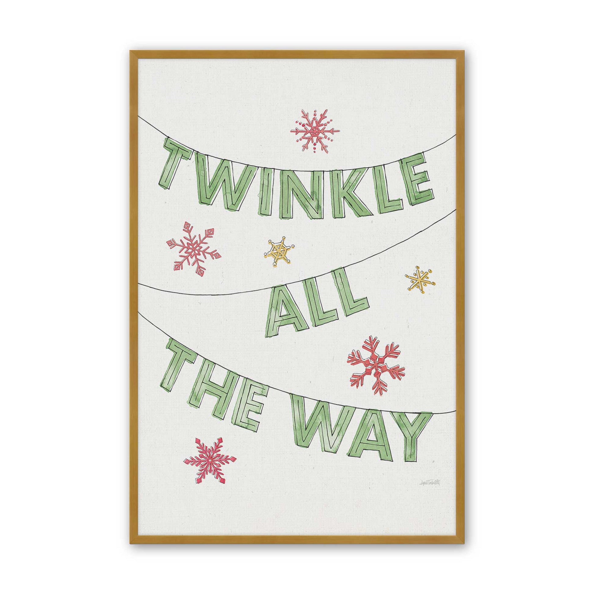 [Color:Polished Gold], Picture of art in a Polished Gold frame