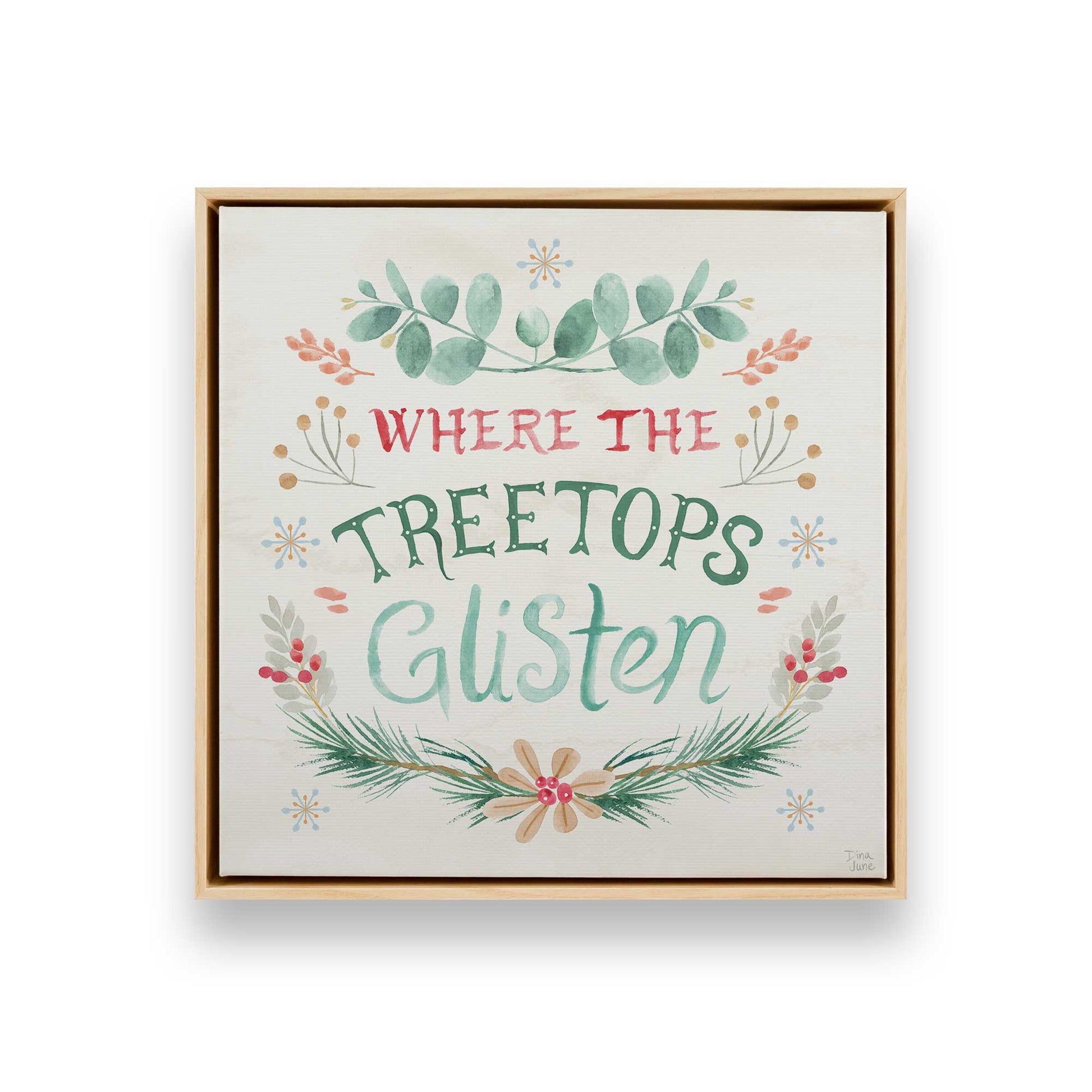 [Color:American Maple], Picture of art in a American Maple frame