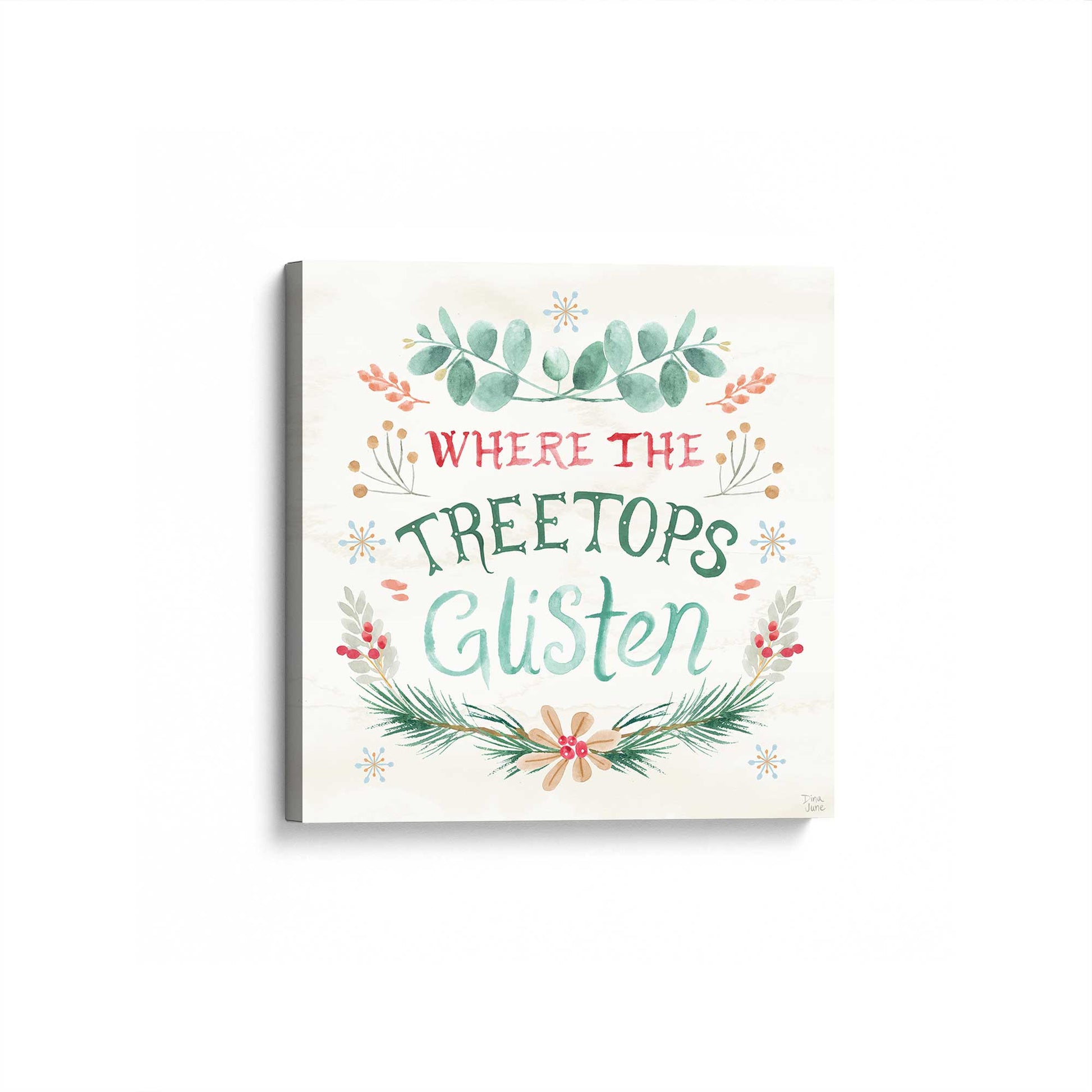 [Color:Stretched Canvas], Picture of art at an angle