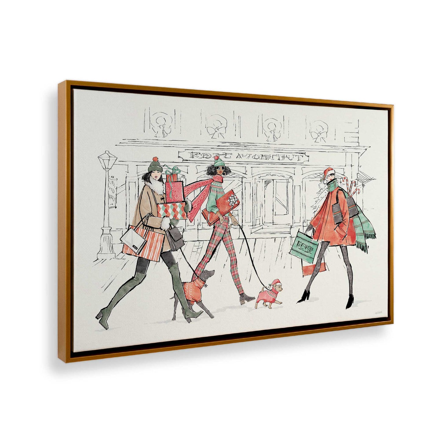 [Color:Polished Gold], Picture of the corner of the art