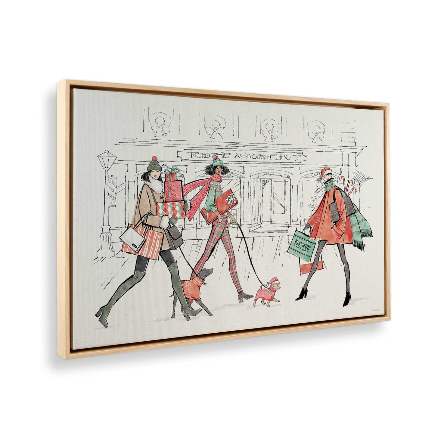 [Color:American Maple], Picture of the corner of the art