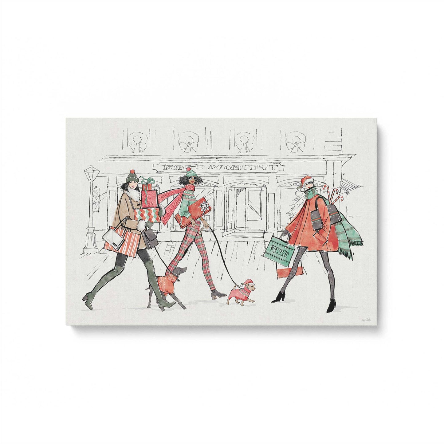 [Color:Stretched Canvas], Picture of art