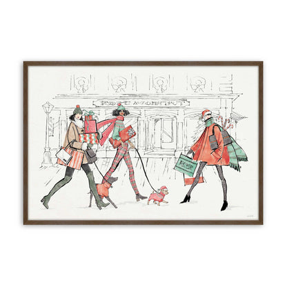 [Color:Walnut], Picture of art in a Walnut frame