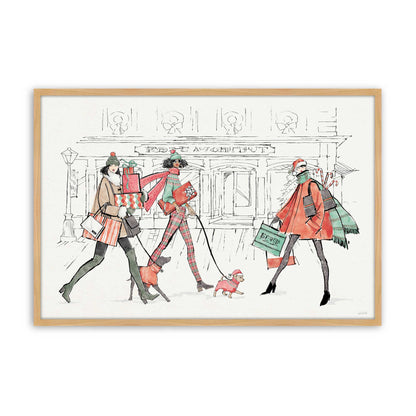 [Color:American Maple], Picture of art in a American Maple frame