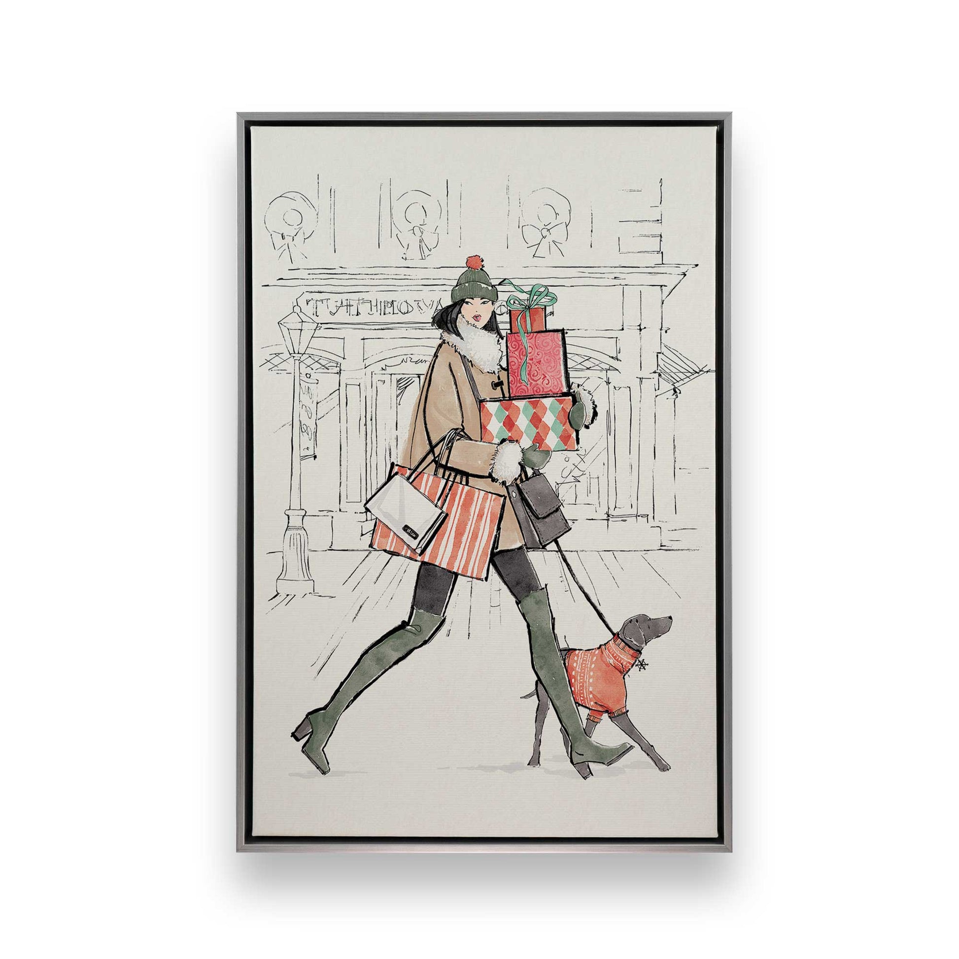 [Color:Polished Chrome], Picture of art in a Polished Chrome frame