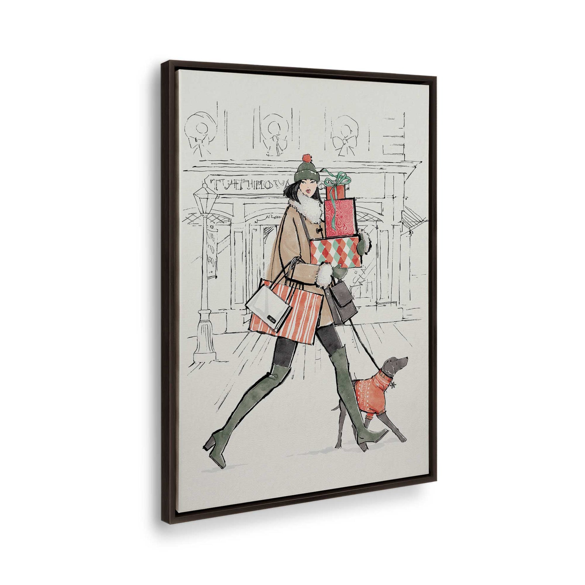 [Color:Espresso], Picture of the corner of the art