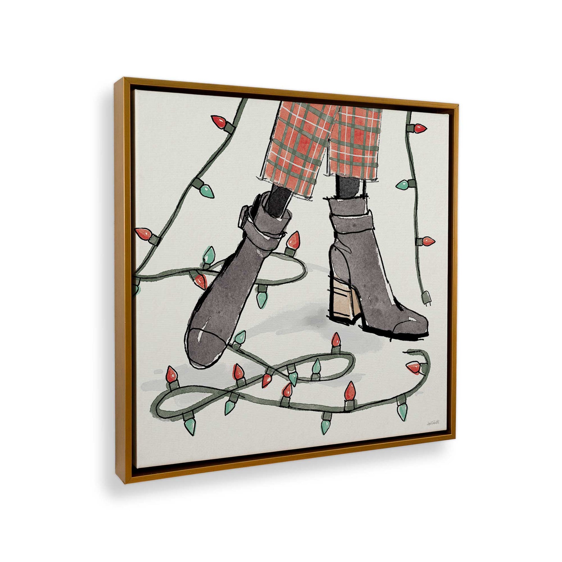 [Color:Polished Gold], Picture of the corner of the art