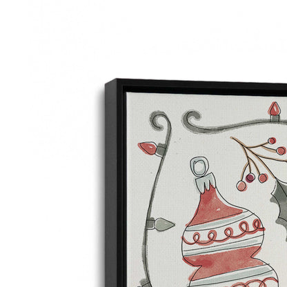 [Color:Satin Black], Picture of art in a Satin Black frame at an angle