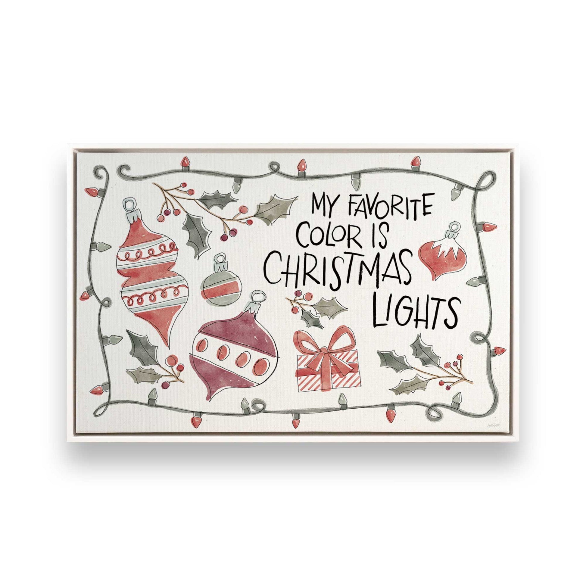 [Color:Opaque White], Picture of art in a White frame