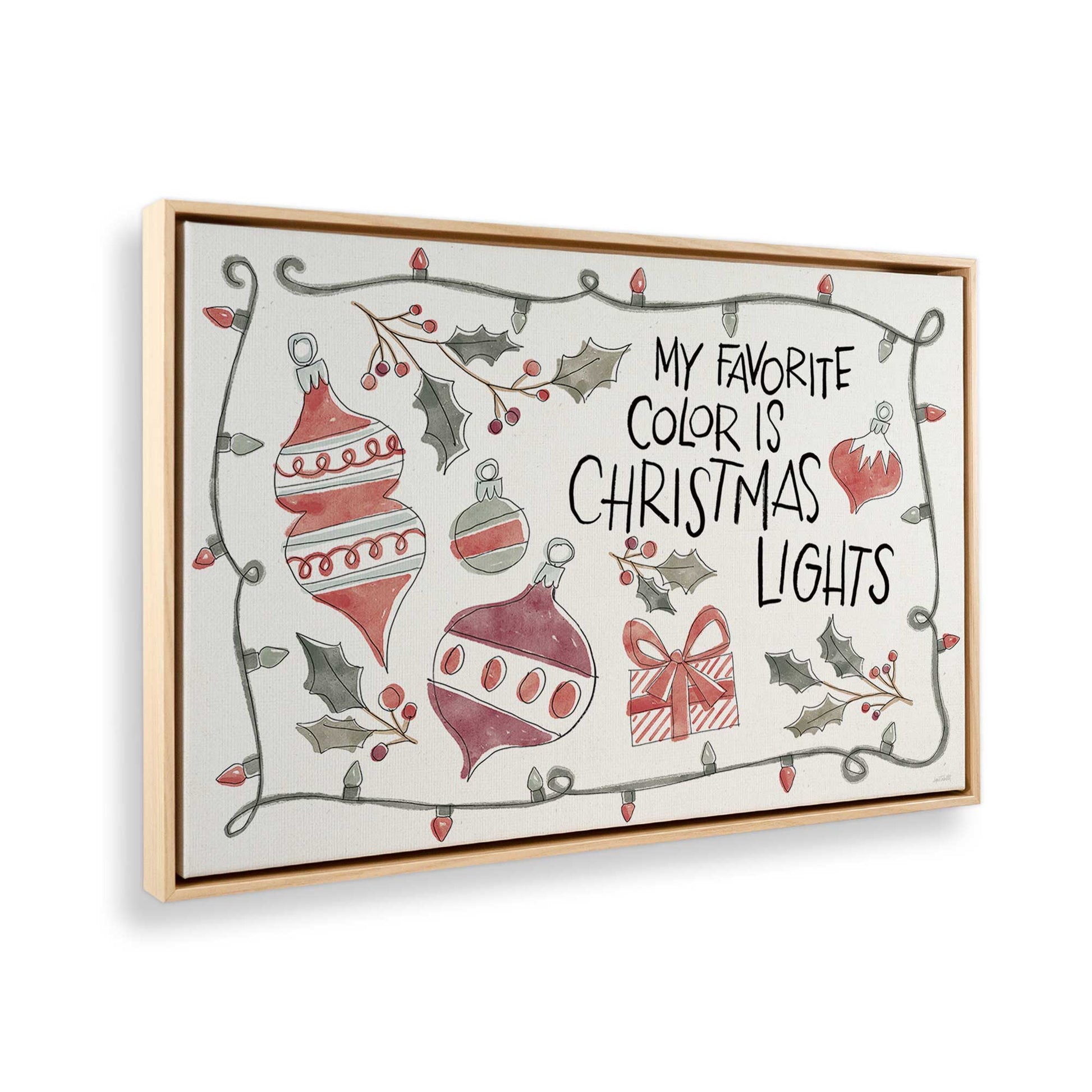 [Color:American Maple], Picture of the corner of the art