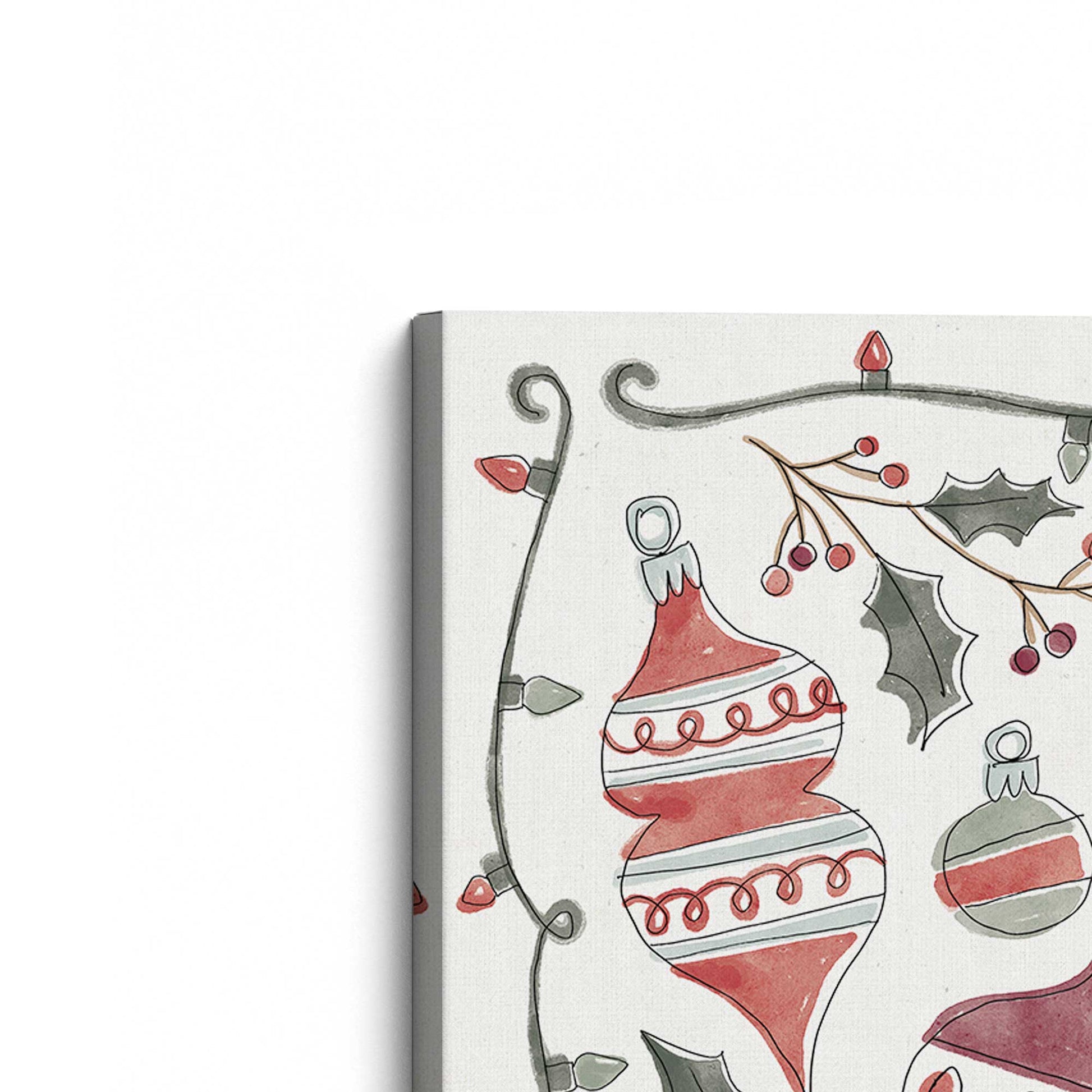 [Color:Stretched Canvas], Picture of the corner of the art