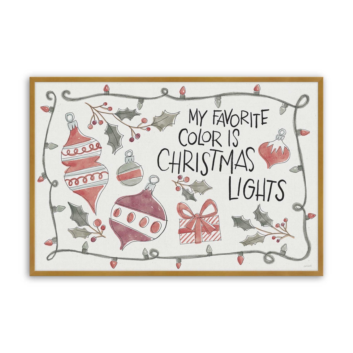 [Color:Polished Gold], Picture of art in a Polished Gold frame