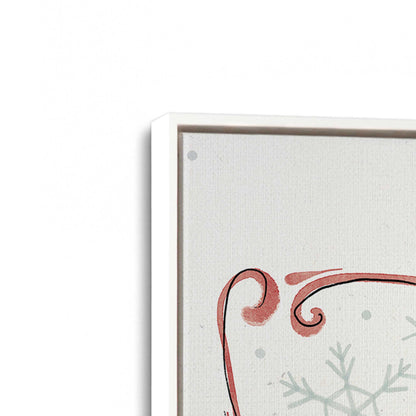 [Color:Opaque White], Picture of art in a White frame at an angle