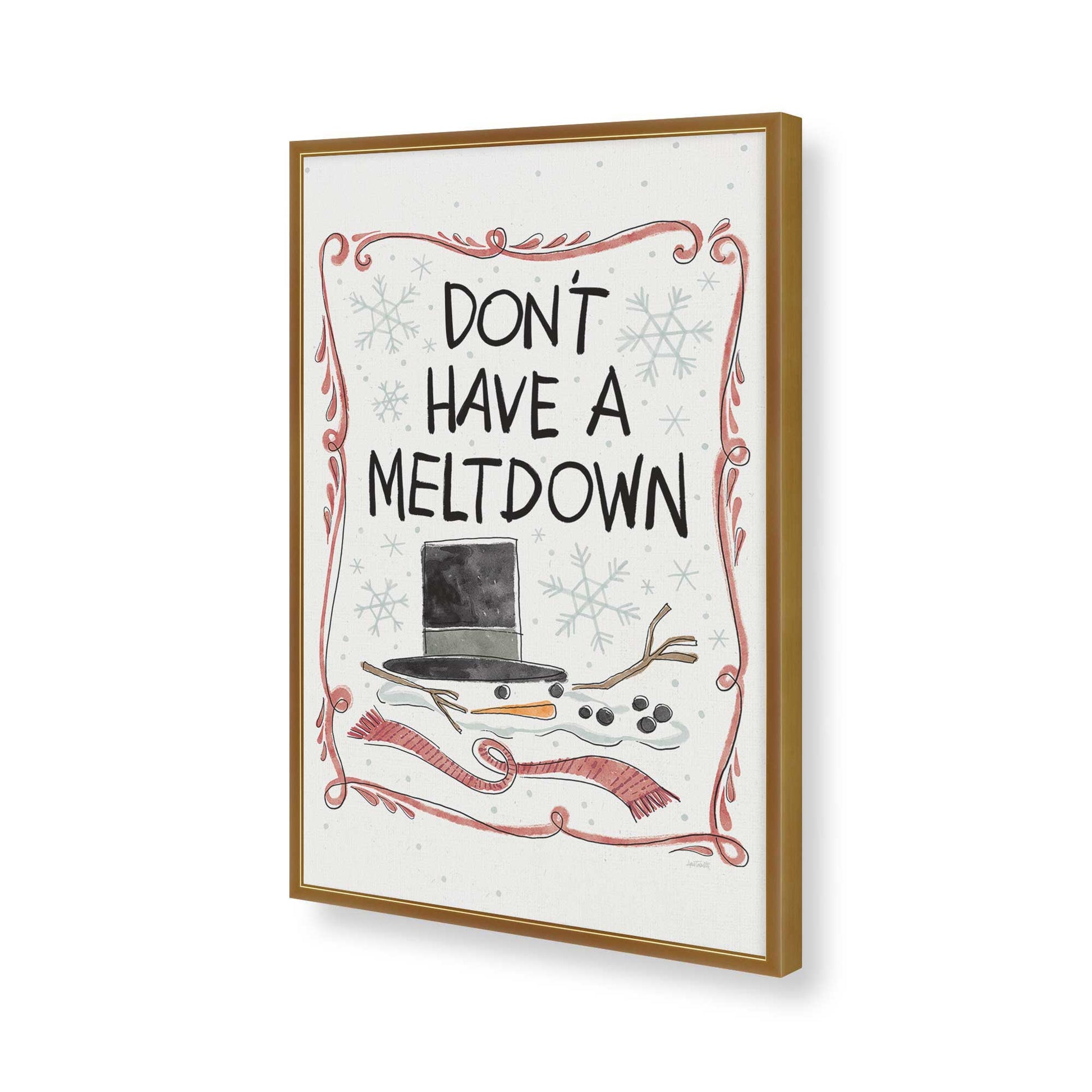 [Color:Polished Gold], Picture of art in a Polished Gold frame of the corner