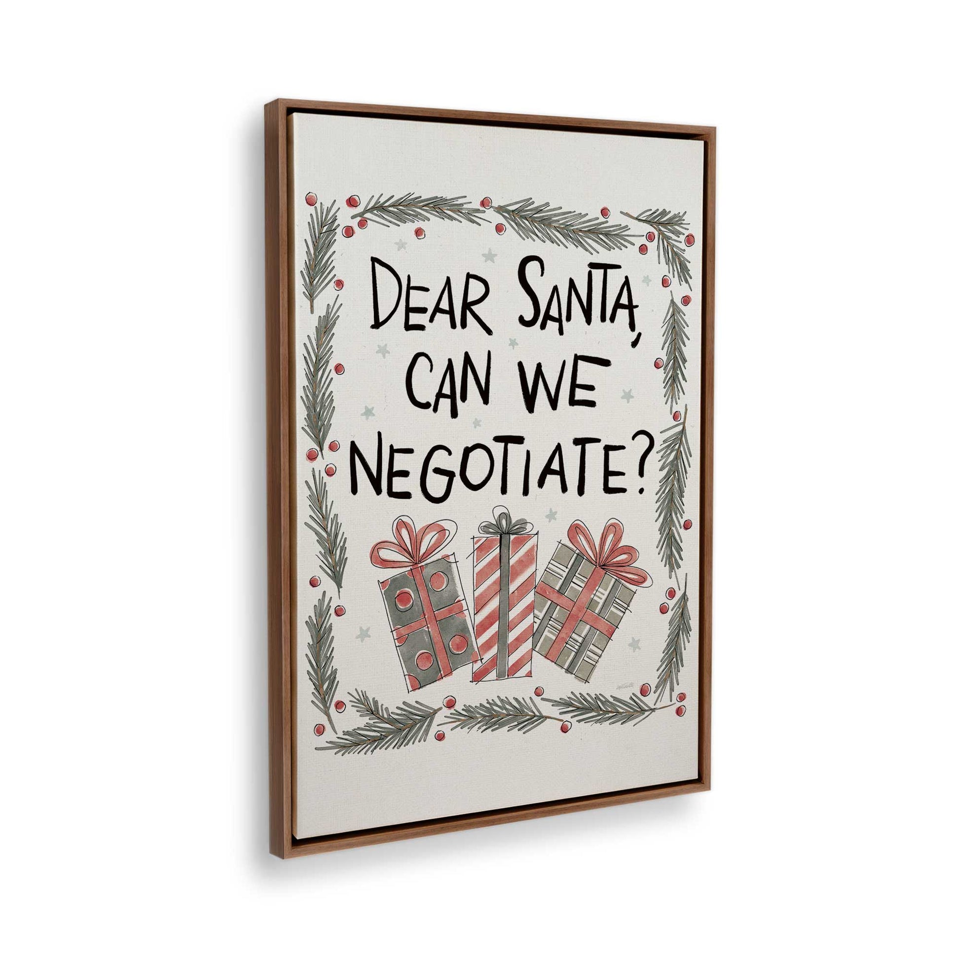 [Color:Walnut], Picture of the corner of the art