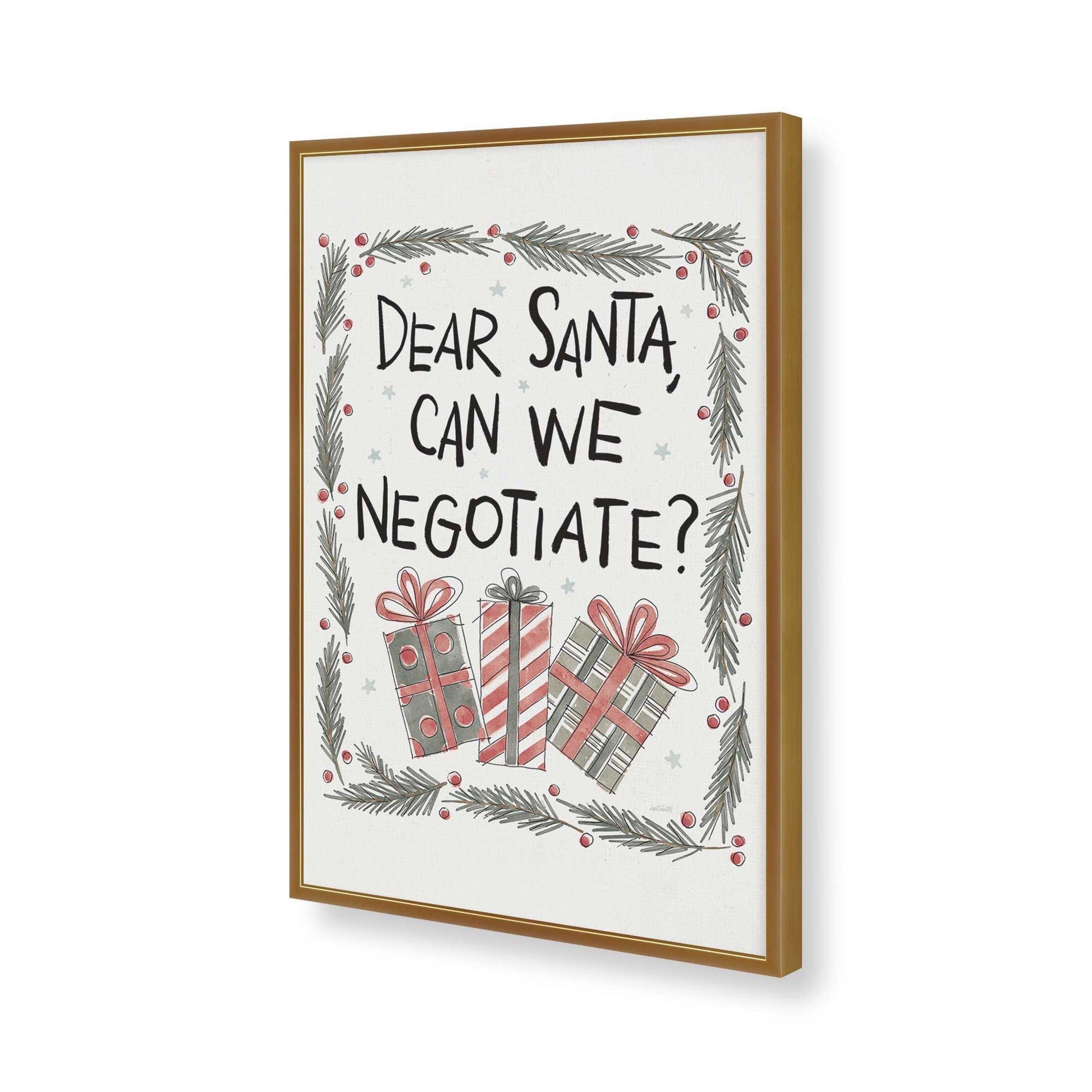 [Color:Polished Gold], Picture of art in a Polished Gold frame of the corner