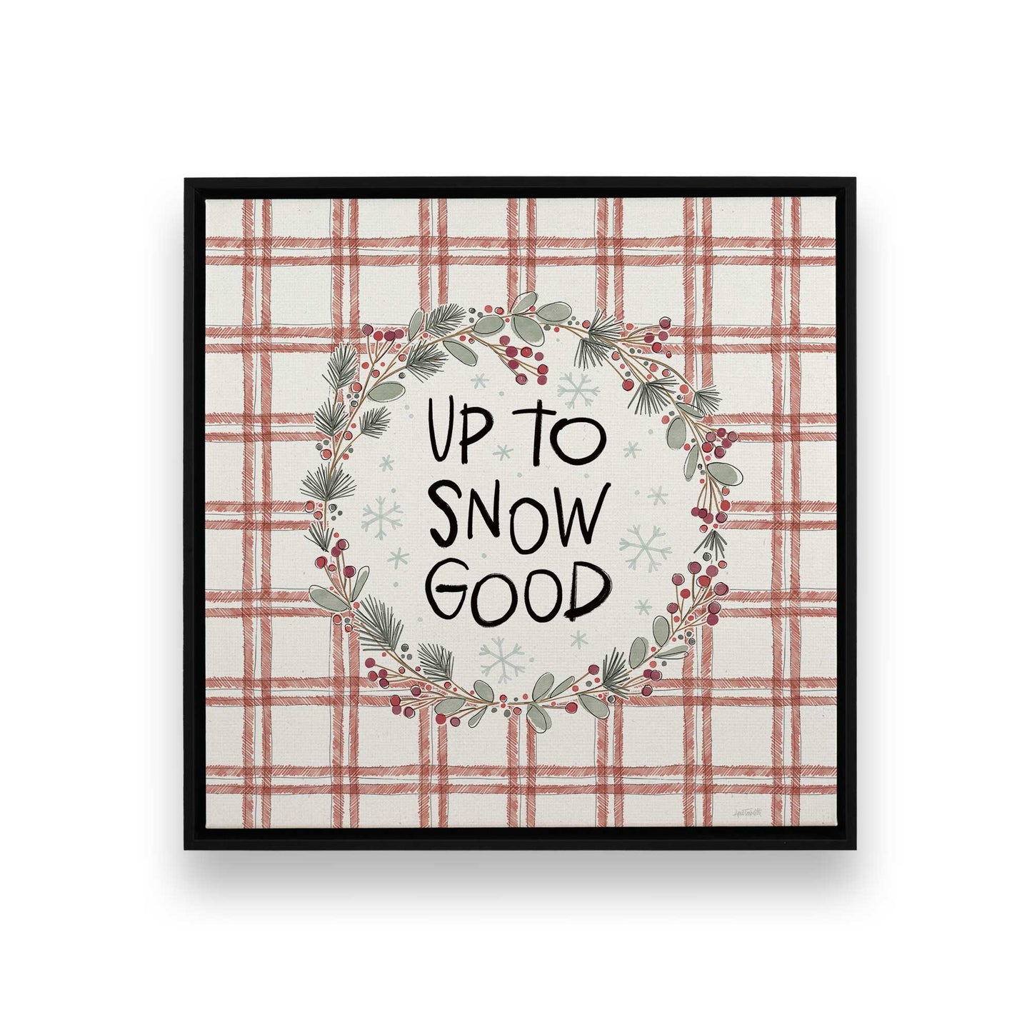 [Color:Satin Black], Picture of art in a Satin Black frame