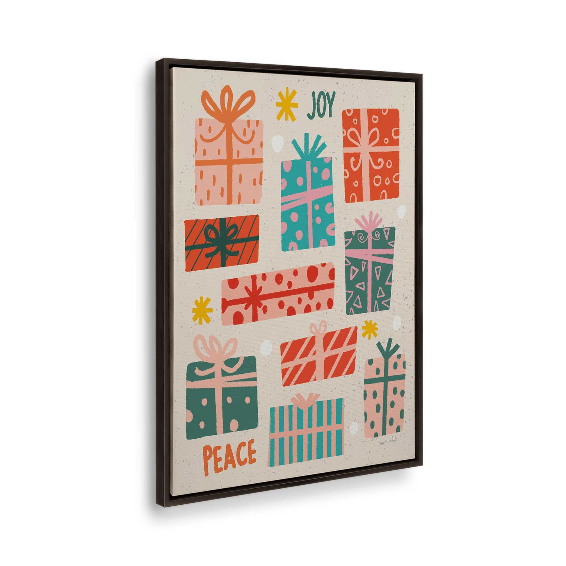 [Color:Espresso], Picture of the corner of the art