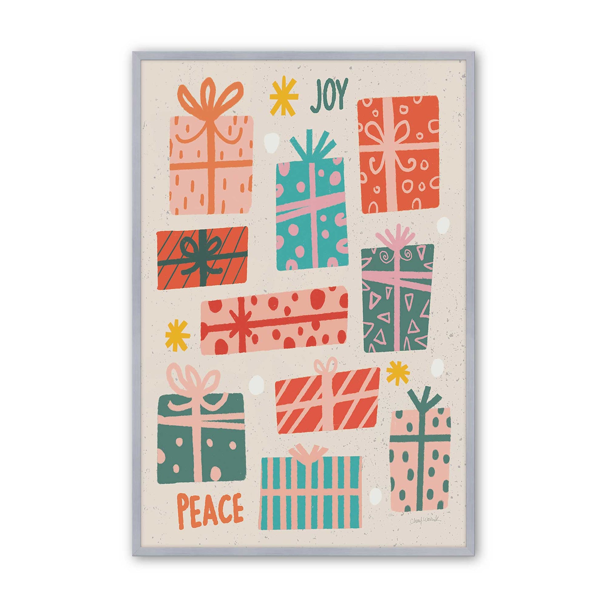 [Color:Polished Chrome], Picture of art in a Polished Chrome frame