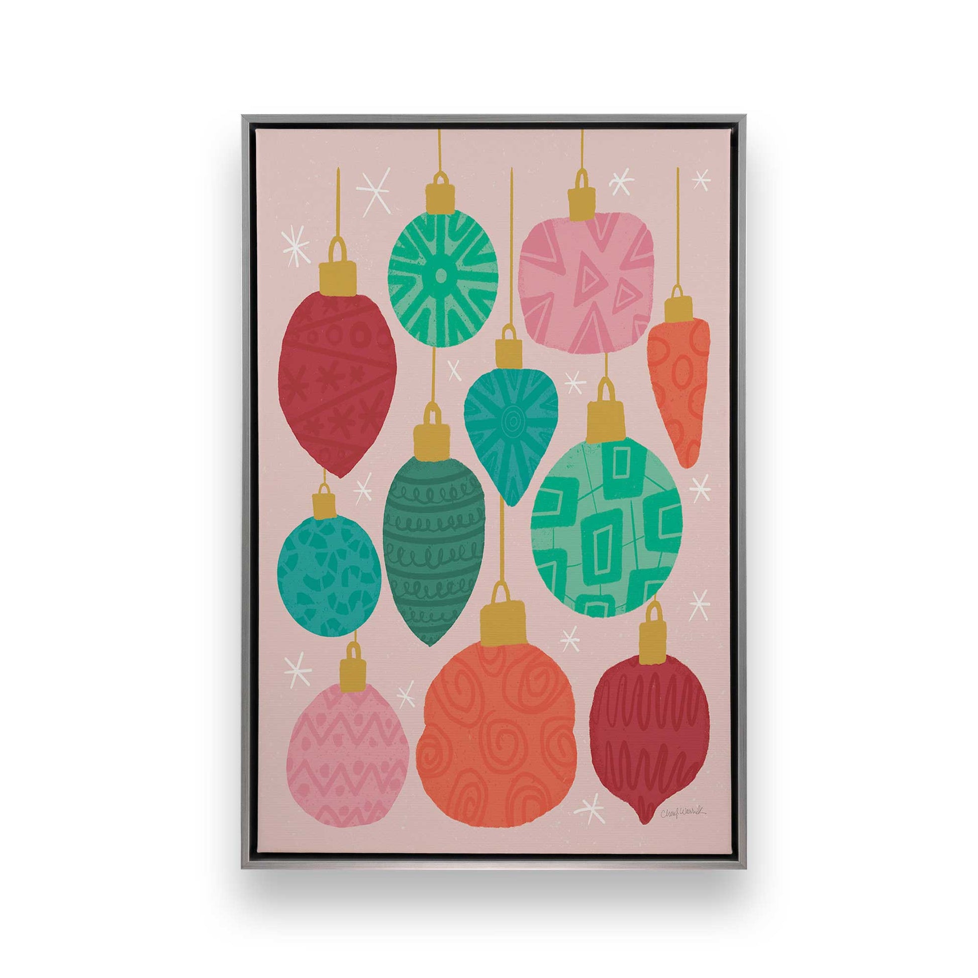 [Color:Polished Chrome], Picture of art in a Polished Chrome frame