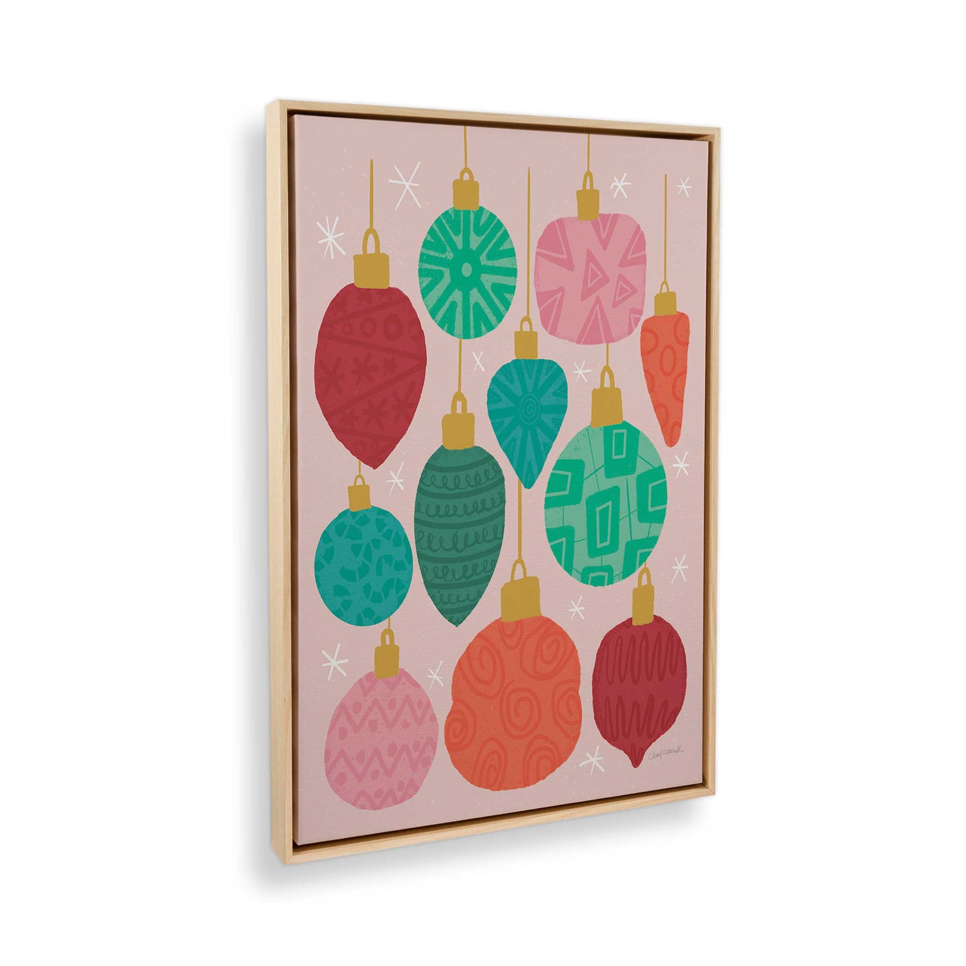 [Color:American Maple], Picture of the corner of the art