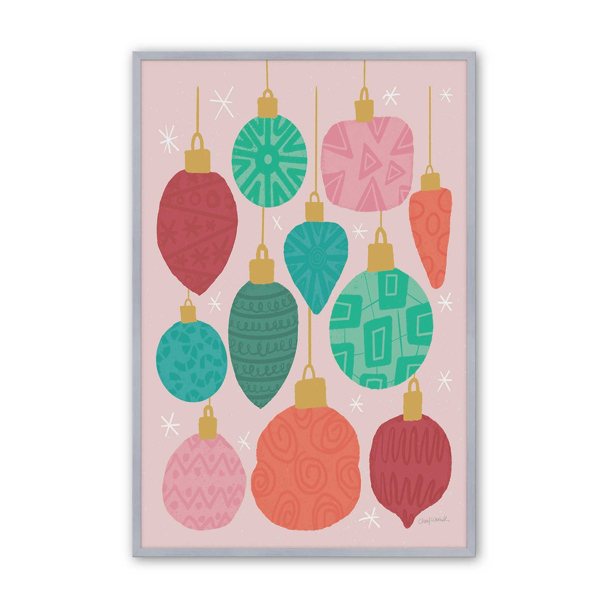 [Color:Polished Chrome], Picture of art in a Polished Chrome frame