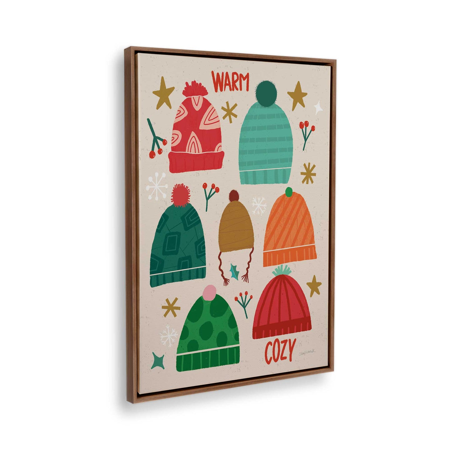 [Color:Walnut], Picture of the corner of the art