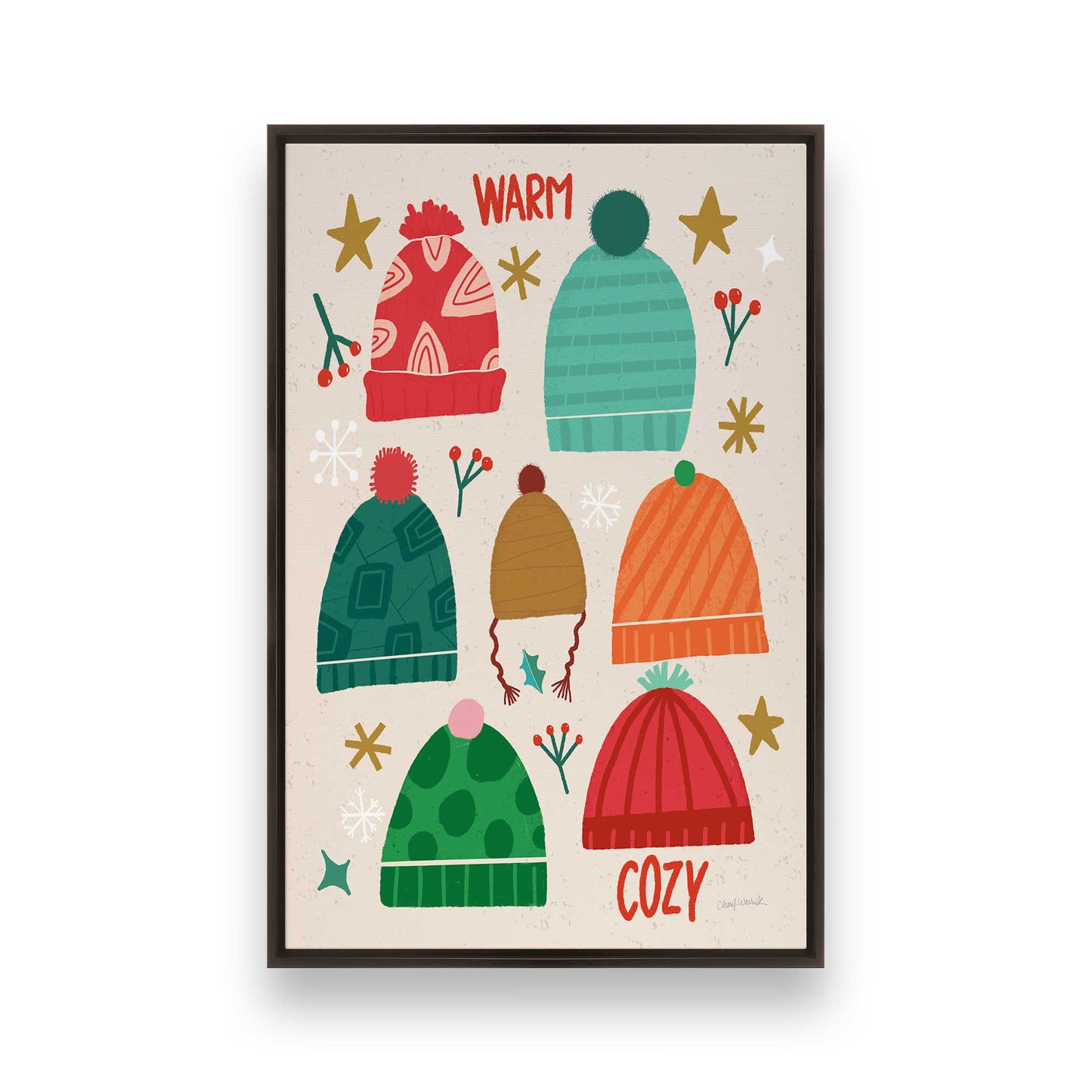 [Color:Espresso], Picture of art in a Espresso frame