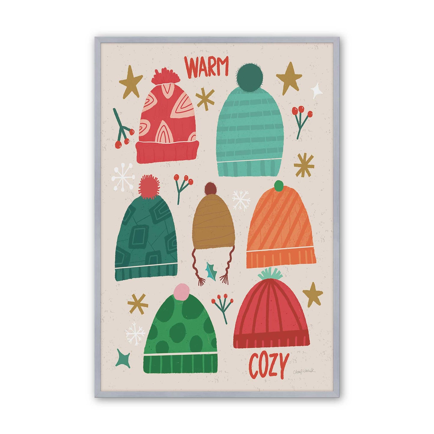 [Color:Polished Chrome], Picture of art in a Polished Chrome frame