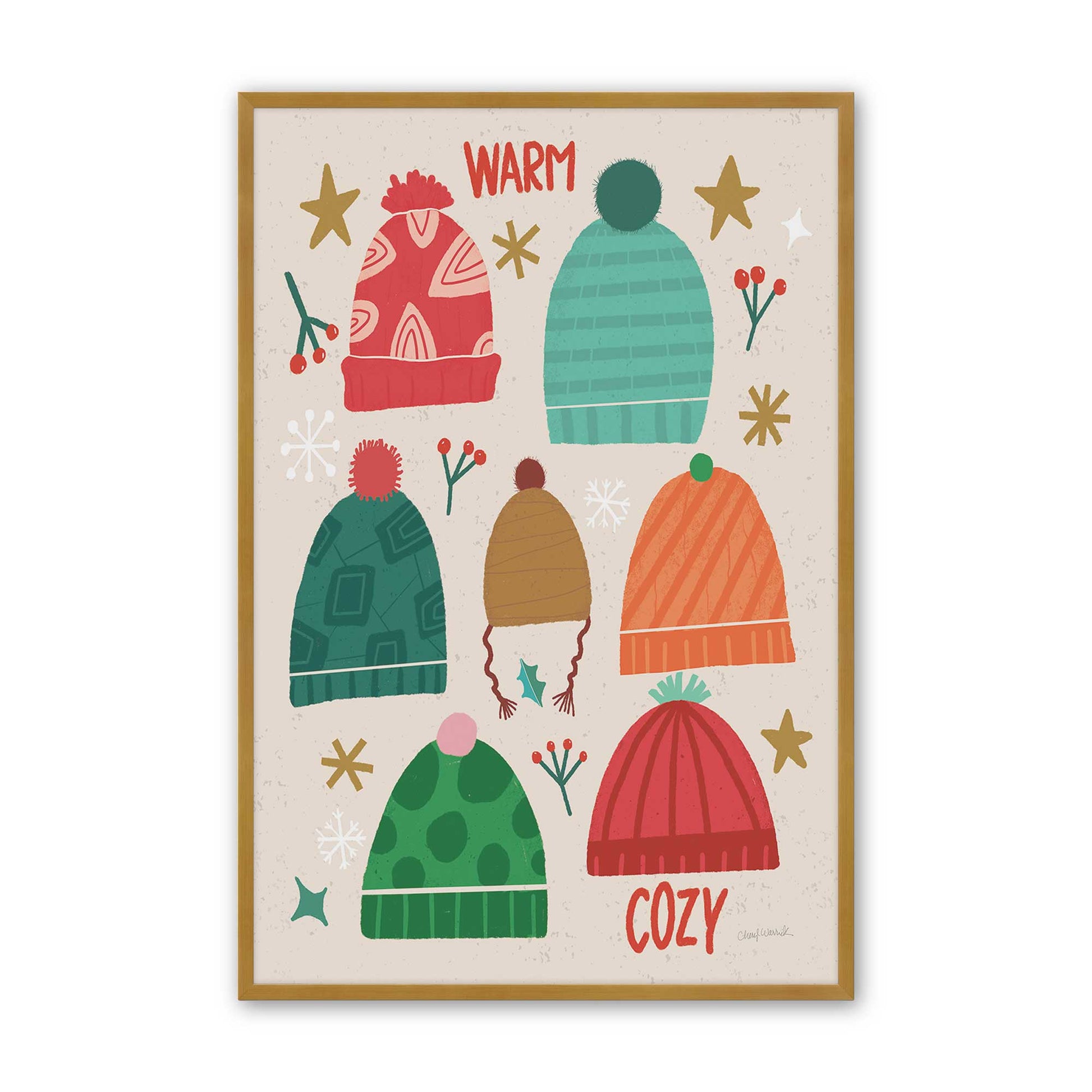 [Color:Polished Gold], Picture of art in a Polished Gold frame