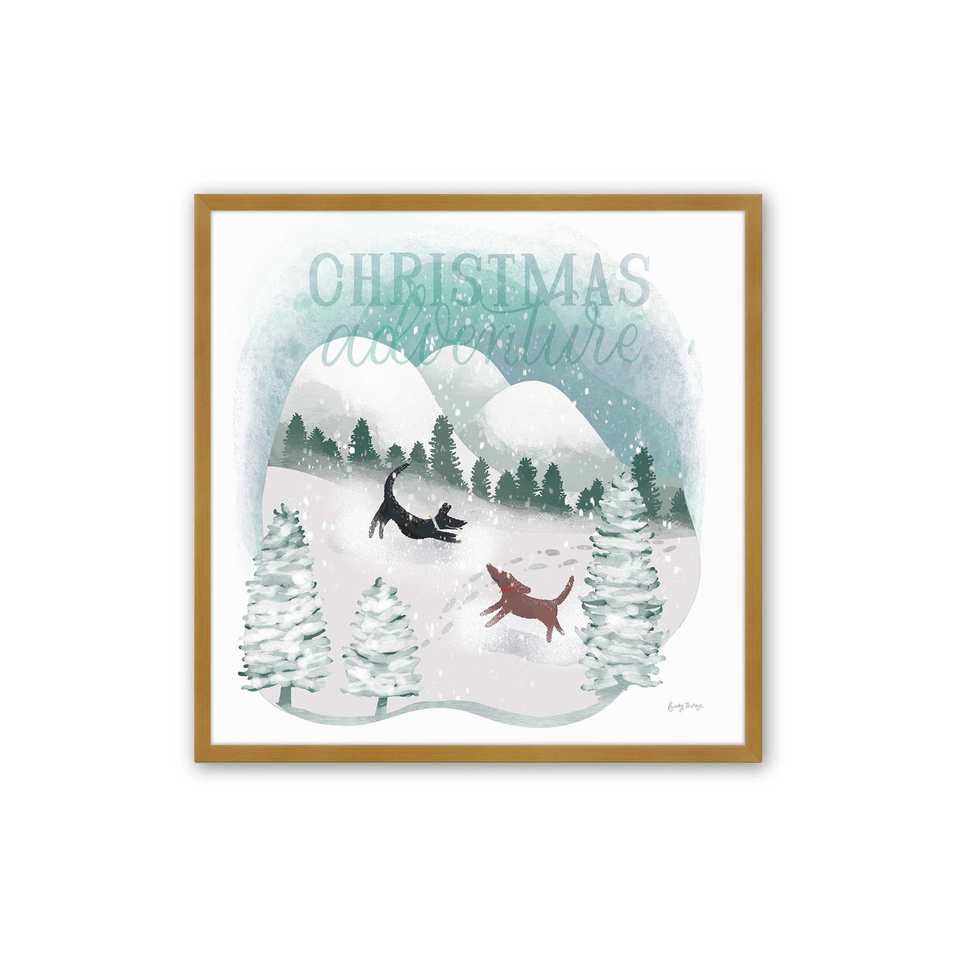 [Color:Polished Gold], Picture of art in a Polished Gold frame