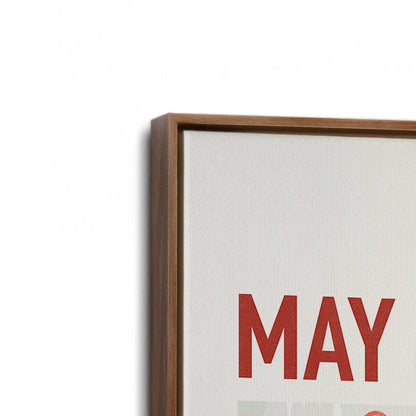 [Color:Walnut], Picture of art in a Walnut frame at an angle