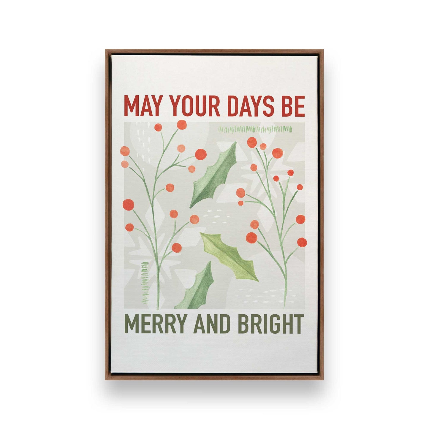 [Color:Walnut], Picture of art in a Walnut frame