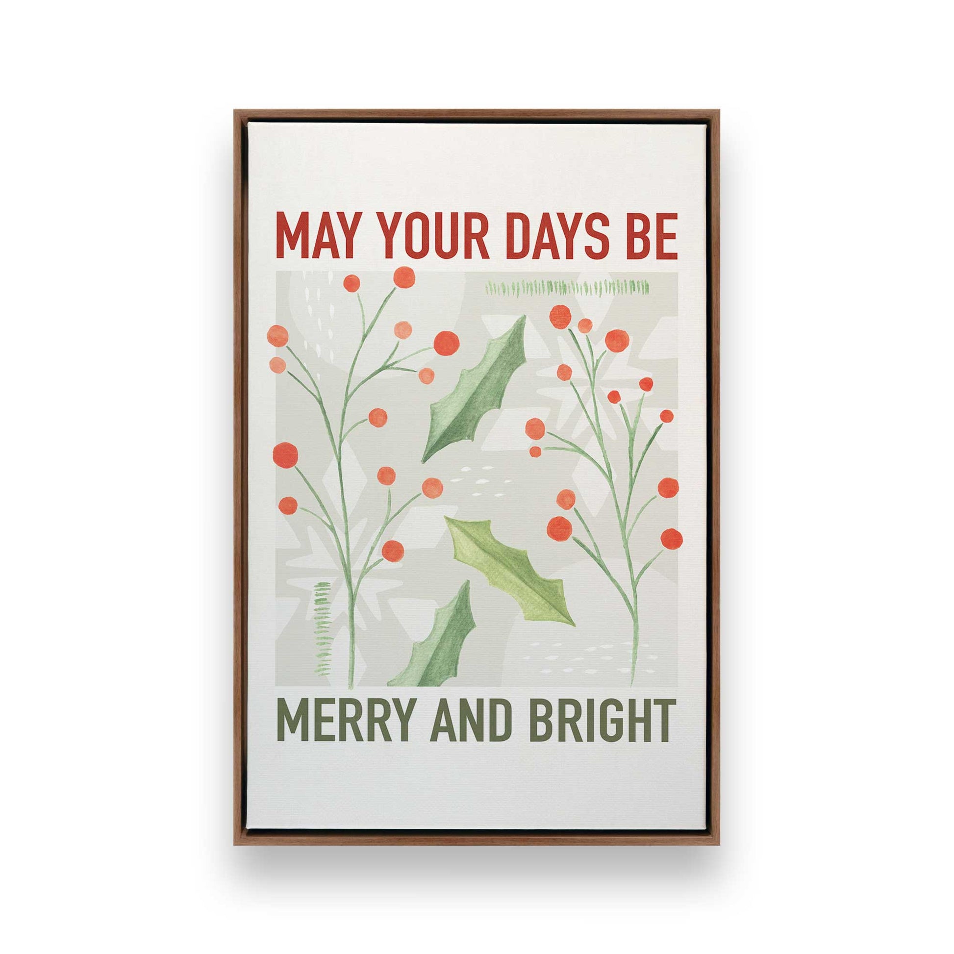 [Color:Walnut], Picture of art in a Walnut frame