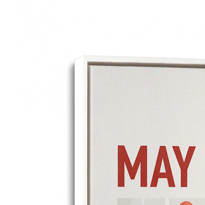 [Color:Opaque White], Picture of art in a White frame at an angle