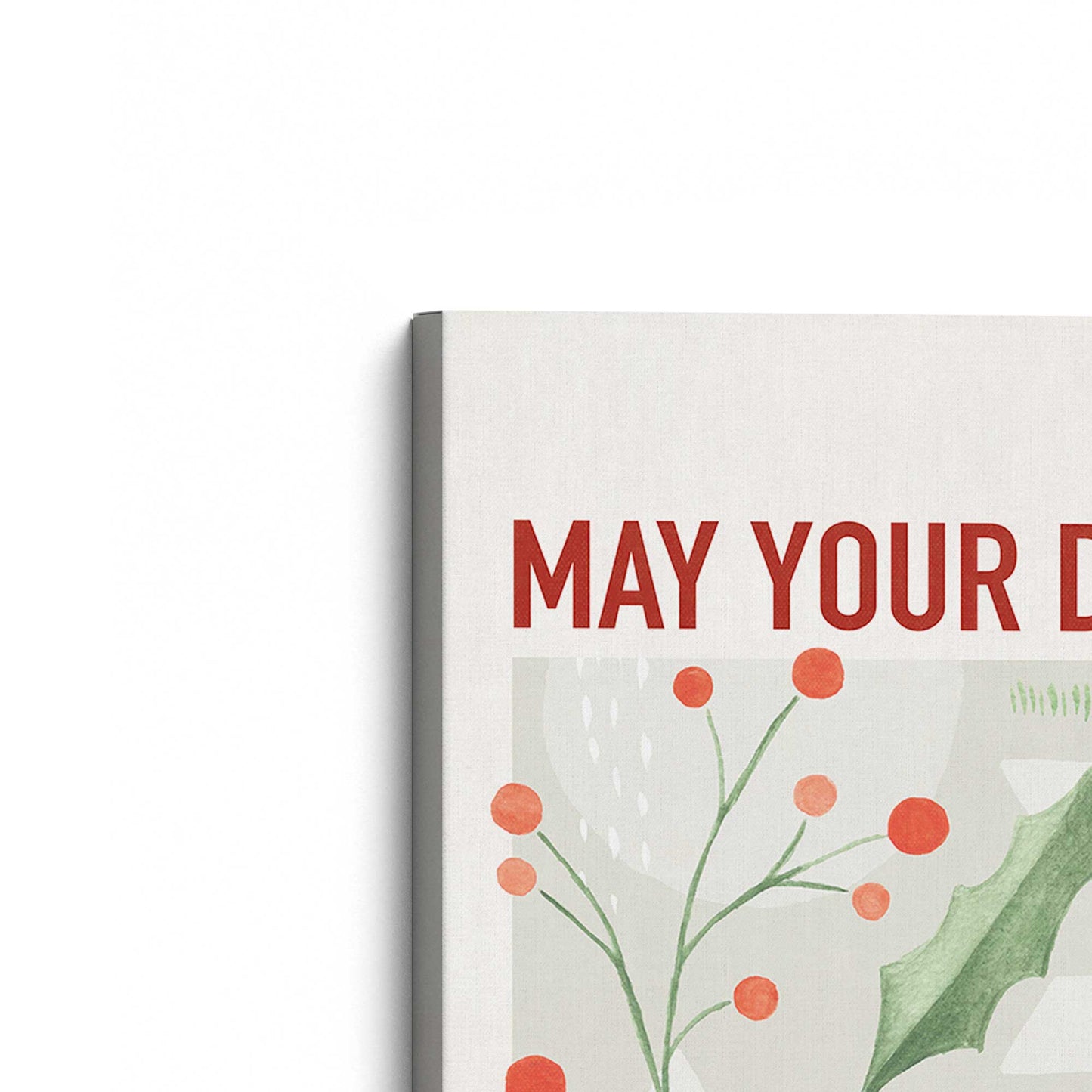 [Color:Stretched Canvas], Picture of the corner of the art