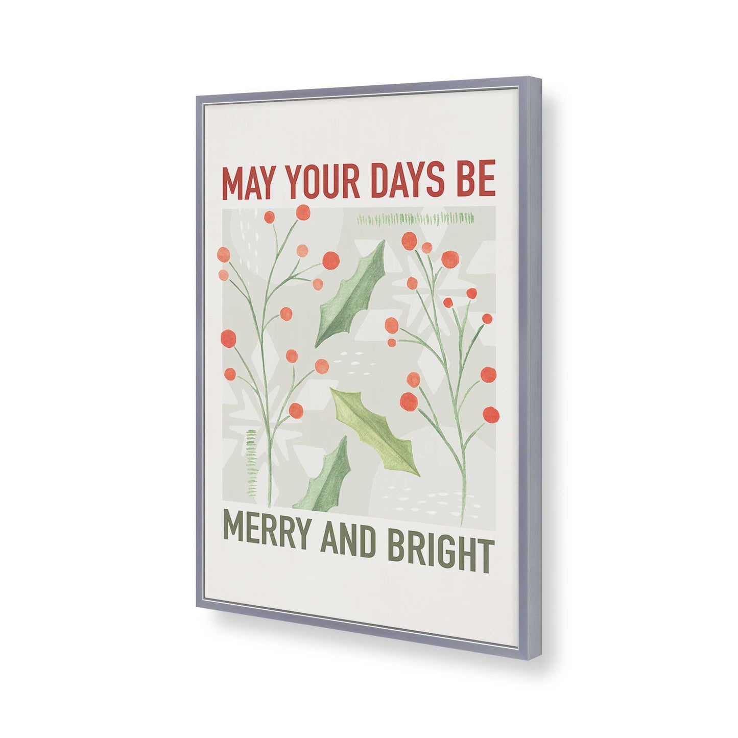 [Color:Polished Chrome], Picture of art in a Polished Chrome frame of the corner