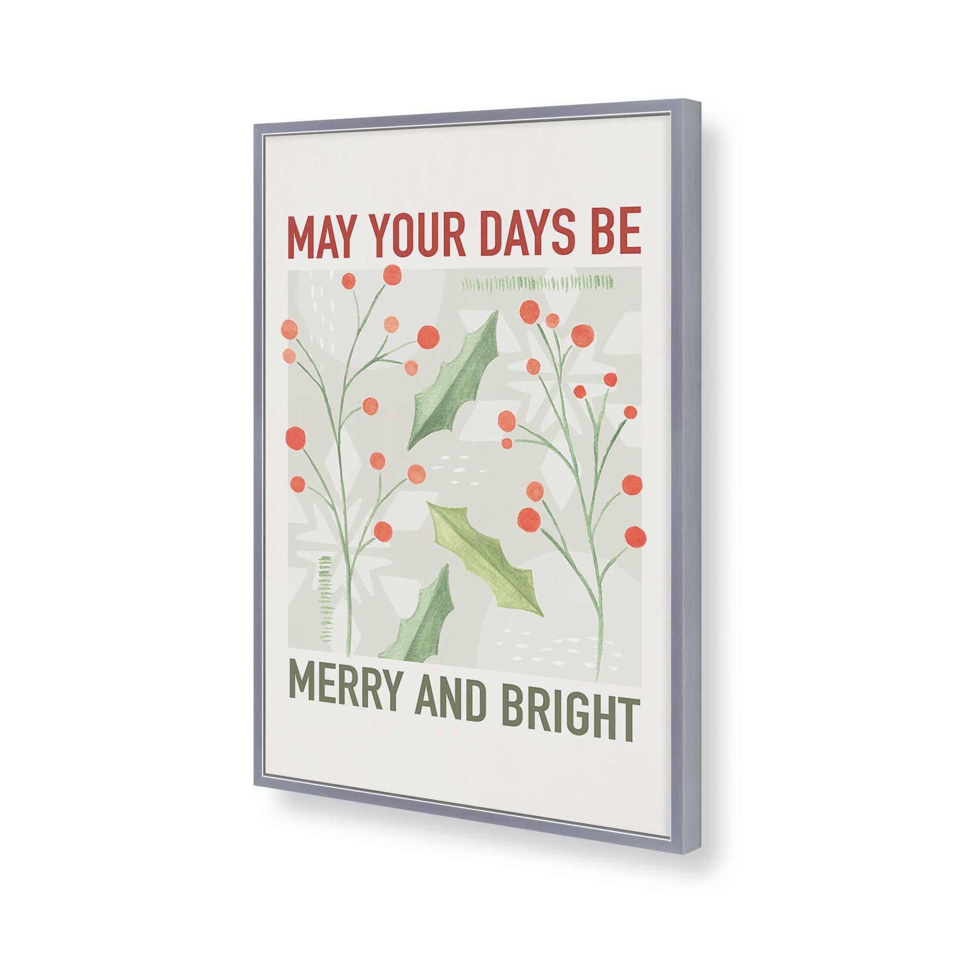 [Color:Polished Chrome], Picture of art in a Polished Chrome frame of the corner