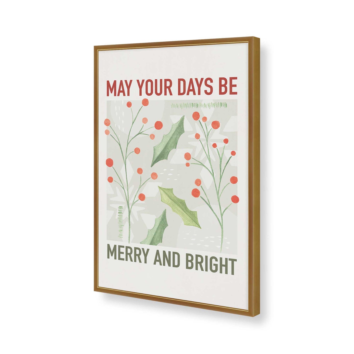 [Color:Polished Gold], Picture of art in a Polished Gold frame of the corner