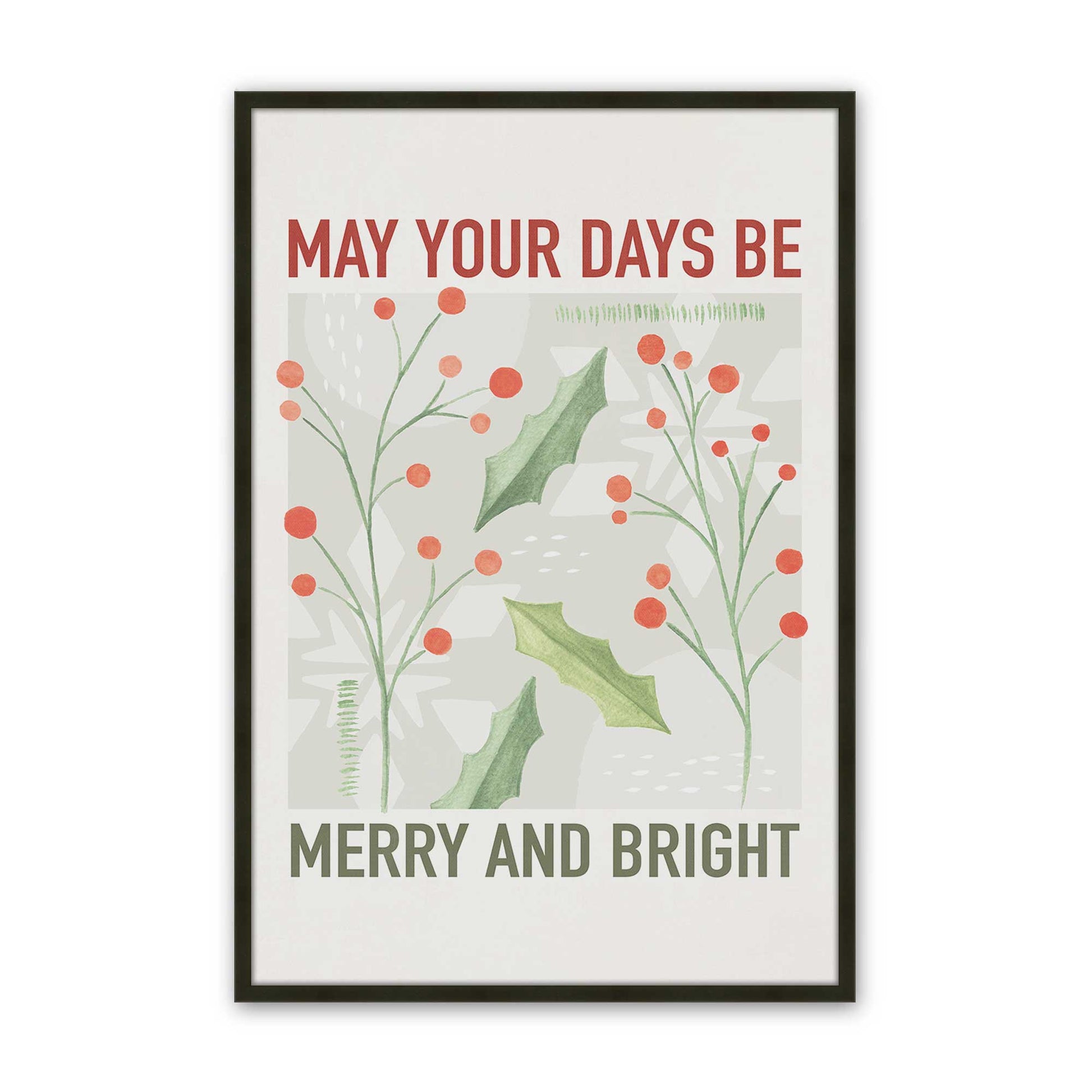 [Color:Satin Black], Picture of art in a Satin Black frame