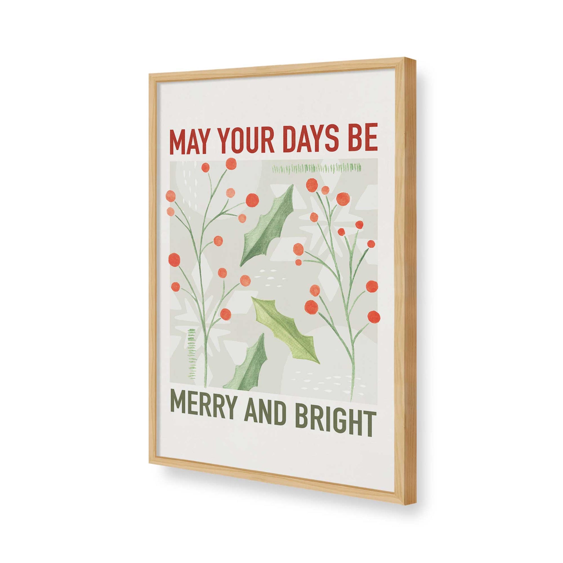 [Color:American Maple], Picture of art in a American Maple frame of the corner