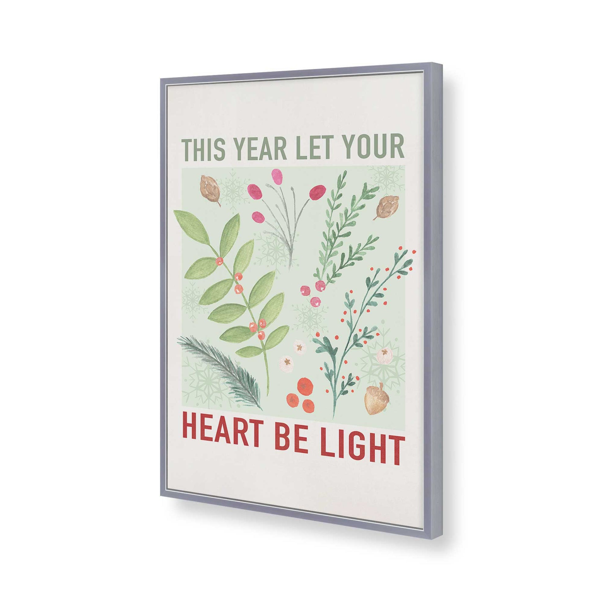 [Color:Polished Chrome], Picture of art in a Polished Chrome frame of the corner