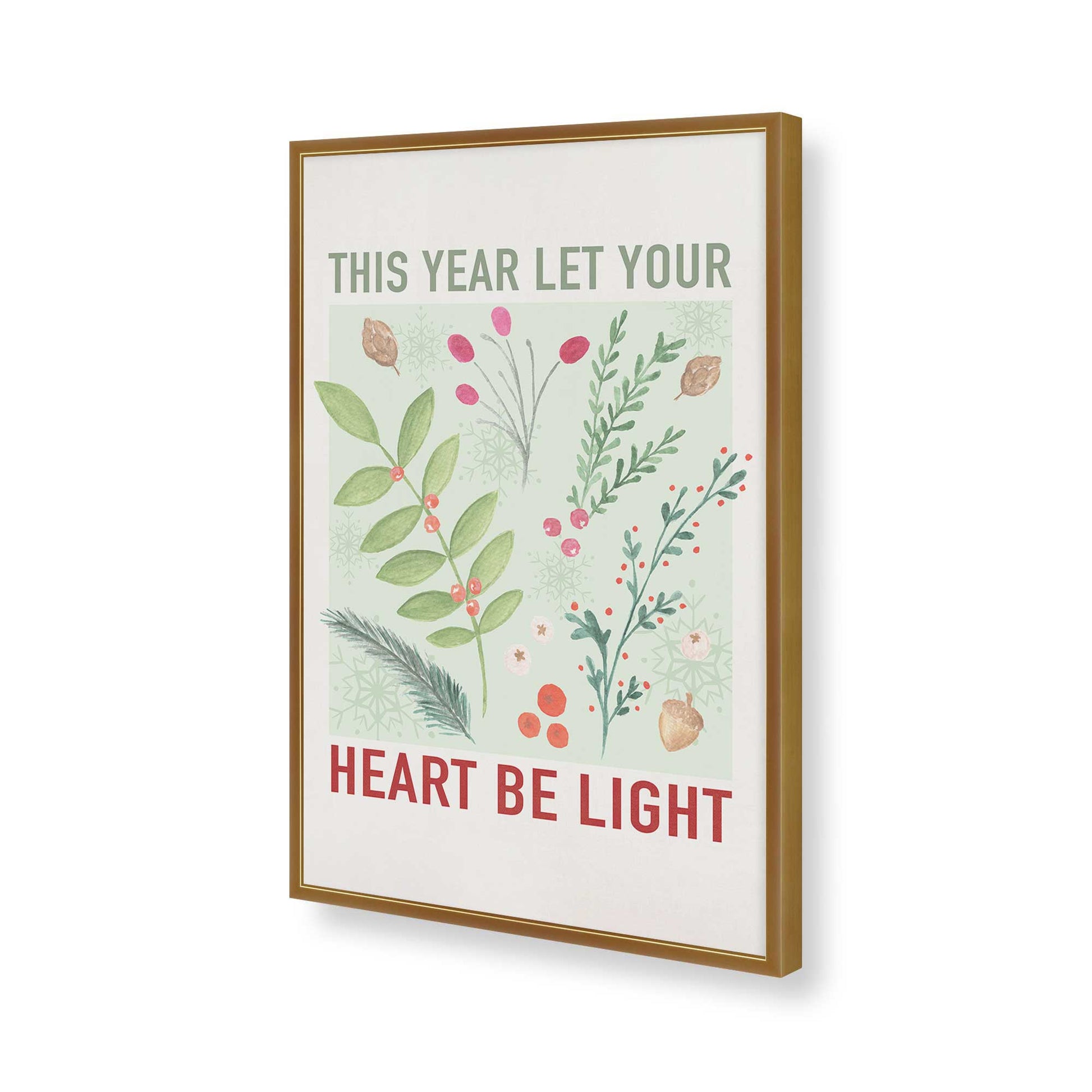 [Color:Polished Gold], Picture of art in a Polished Gold frame of the corner