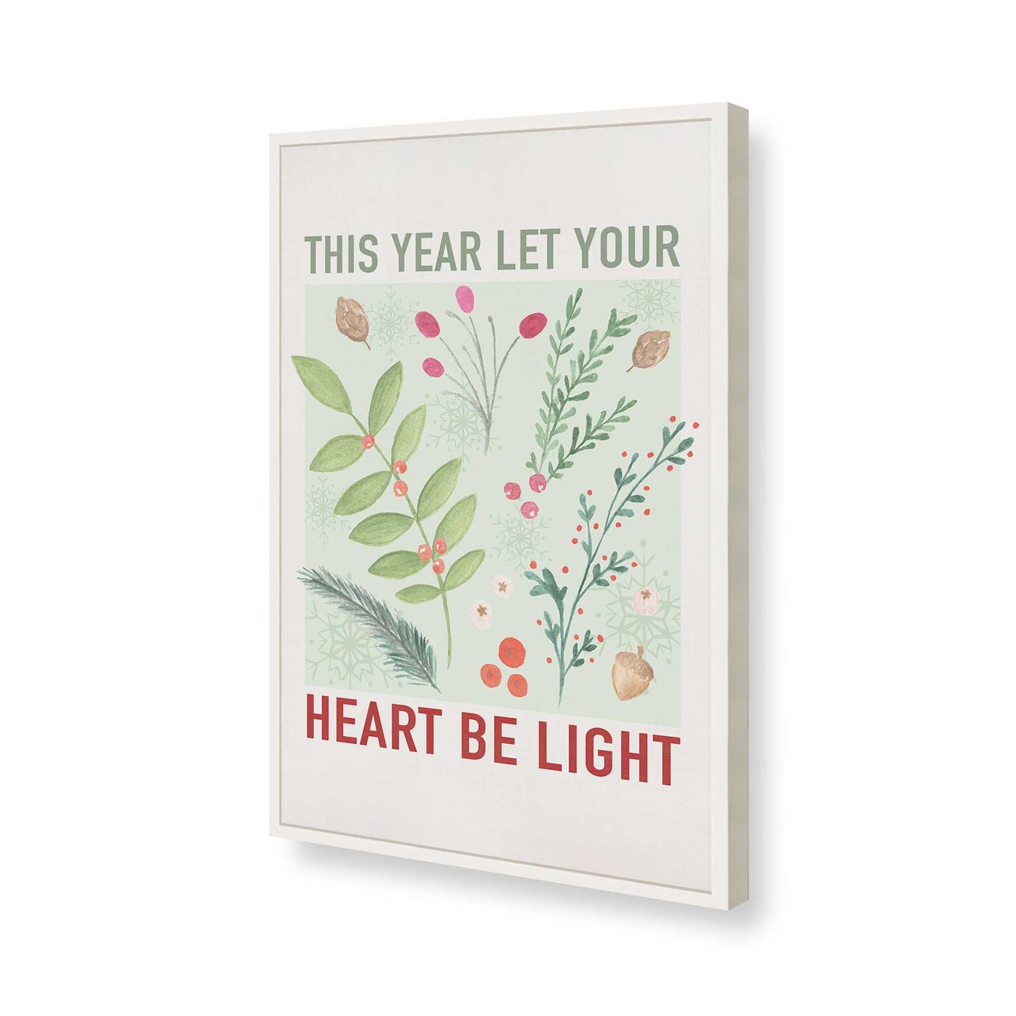 [Color:Opaque White], Picture of art in a Opaque White frame of the corner